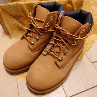 ティンバーランド(Timberland)の【timberland】キッズブーツ　16.5(ブーツ)