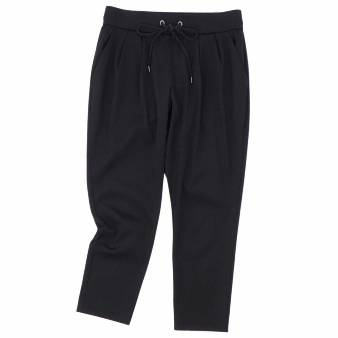 ADORE - 美品 アドーア ADORE パンツ アンクルパンツ ロングパンツ ジャージー 無地 ボトムス レディース 38(M相当) ブラック