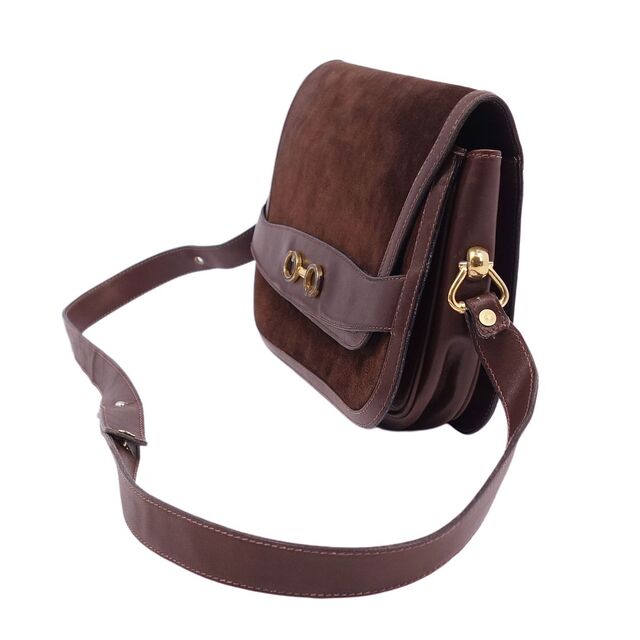 Gucci - Vintage グッチ GUCCI バッグ ショルダーバッグ スウェード