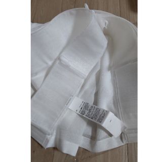 ムジルシリョウヒン(MUJI (無印良品))の無印良品　ポリエステルスラブボイルノンプリーツカーテン(オフ白)生地(生地/糸)