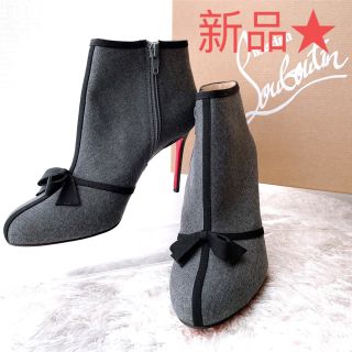 Christian Louboutin - ルブタン ショートブーツ サイドジップ