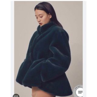 randeboo Melt fake fur coat