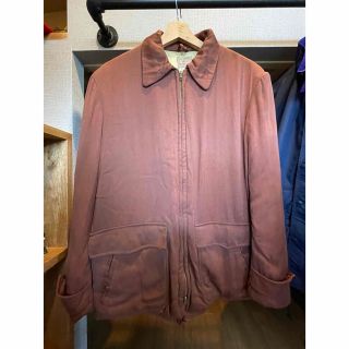 エルエルビーン(L.L.Bean)の50s 42大きめ QUILTED RAYON GABARDINE SPORTS(ブルゾン)