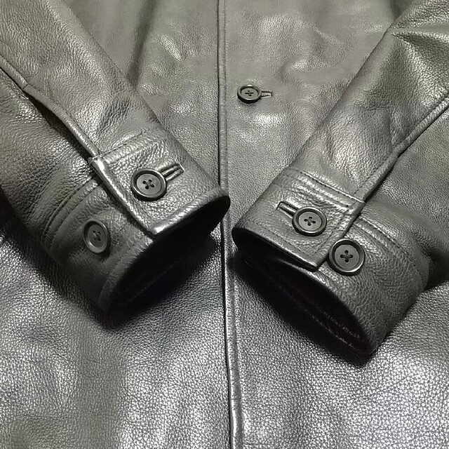 GAP - 極美 90s OLD GAP カーコート カウハイド レザー GAP - 極美 90s OLD GAP カーコート カウハイド レザー