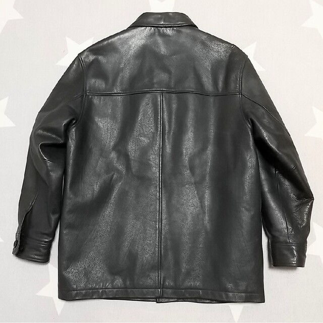 GAP - 極美 90s OLD GAP カーコート カウハイド レザー GAP - 極美 90s OLD GAP カーコート カウハイド レザー