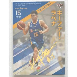 B.LEAGUE BBM カード 2022　キーファー・ラベナ　金箔サイン(シングルカード)