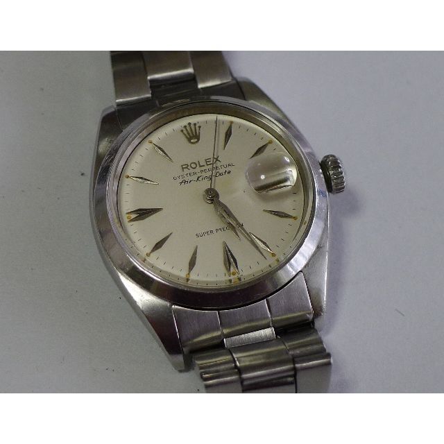 ROLEX - ロレックス・エアキング・デイト REF.5700 ＳＳ 自動巻 メンズ