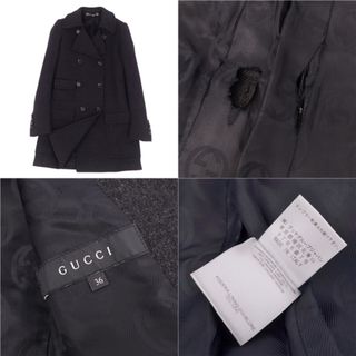 Gucci - グッチ GUCCI コート ウール カシミヤ ダブルブレスト