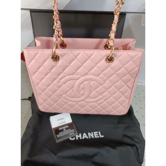 送料込】 CHANEL - CHANEL シャネル キャビアスキン トートバック