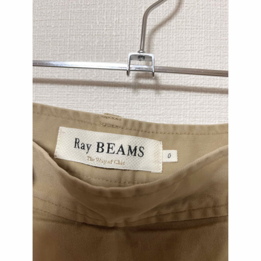 Ray BEAMS(レイビームス)のRay BEAMS ベージュ　アシンメトリーロングスカート　size 0 レディースのスカート(ロングスカート)の商品写真