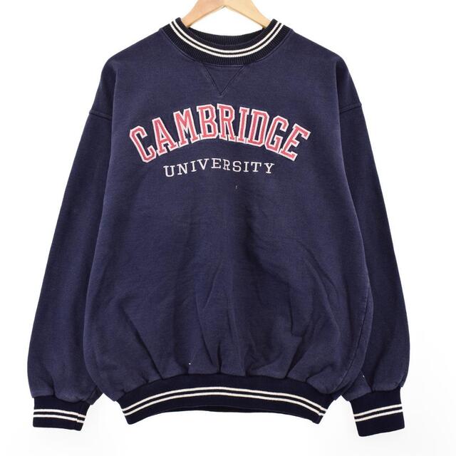 UNIVERSITY CAMBRIDGE カレッジスウェットシャツ トレーナー メンズM /eaa300151