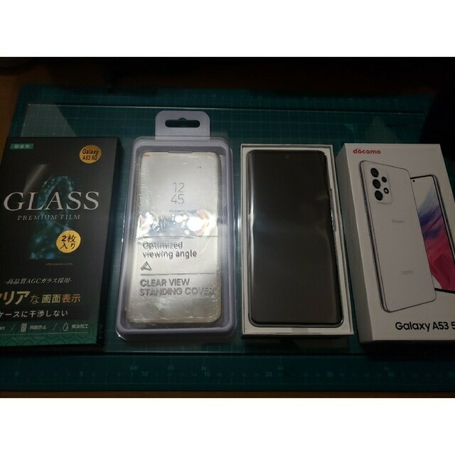 SIM FREE】docomo Galaxy A53 5G SC-53C 白 スマートフォン/携帯電話 SIM FREE】docomo Galaxy A53 5G SC-53C 白 スマートフォン/携帯電話