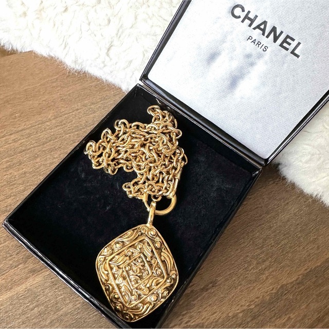 CHANEL シャネル◆ネックレス◆ゴールド　メッキ◆ビンテージ　ヴィンテージ