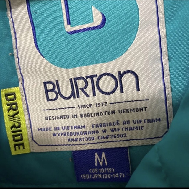 BURTON - 【140cm相当】BURTON キッズ スノーボード ウエア 上下の通販