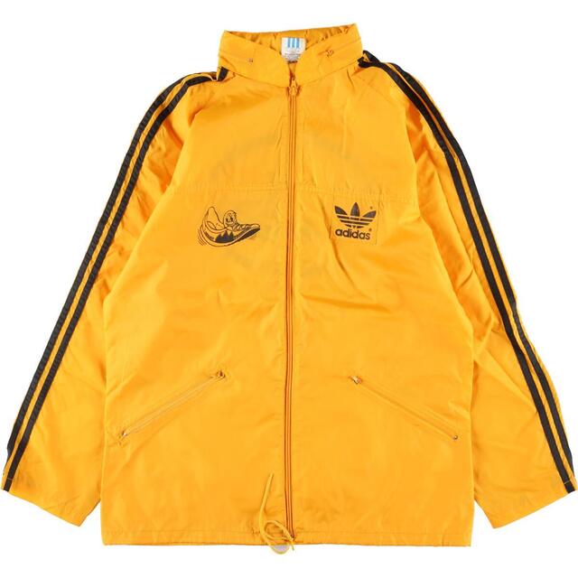 【即完売】adidas Originals イエロー ナイロンジャケットLサイズ