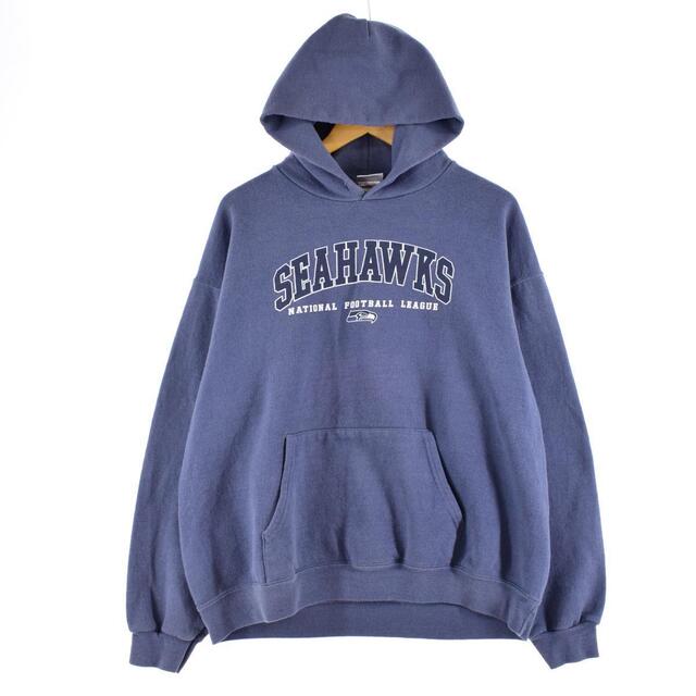 NFL NFL SEATTLE SEAHAWKS シアトルシーホークス スウェットプルオーバーパーカー メンズL /eaa305188