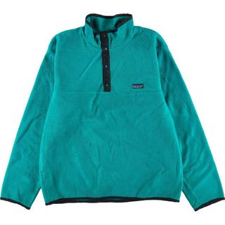 パタゴニア(patagonia)の古着 80年代 パタゴニア Patagonia 三角タグ スナップT フリースプルオーバー USA製 メンズL ヴィンテージ /eaa268263(その他)