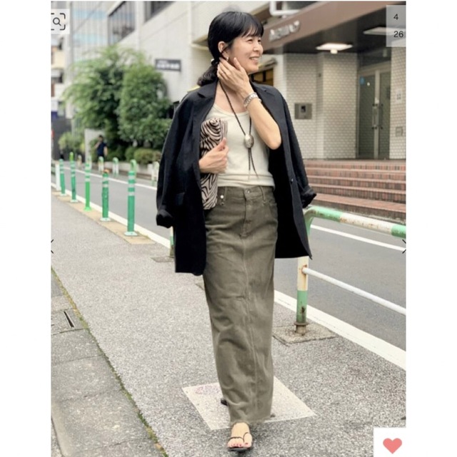 L'Appartement DEUXIEME CLASSE(アパルトモンドゥーズィエムクラス)の【UPPER HIGHTS/アッパーハイツ】Corduroy Long スカート レディースのスカート(ロングスカート)の商品写真