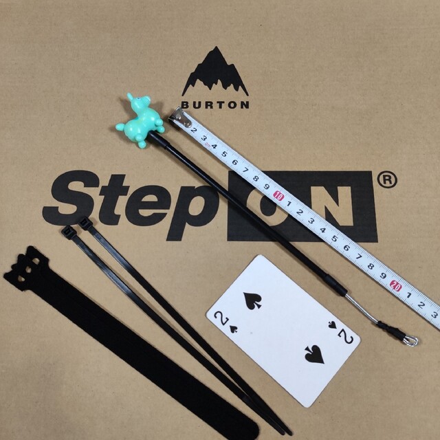 ⑫バートン　step on ステップオン　レバー延長ケーブル　stepon スポーツ/アウトドアのスノーボード(バインディング)の商品写真