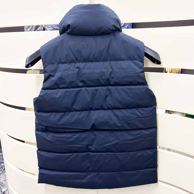 新品 ピレネックス レディースダウンベスト HWS004 ネイビー 38サイズ