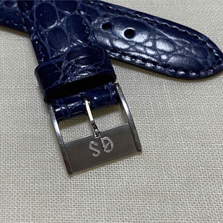 グランドセイコー(Grand Seiko)のグランドセイコー用の尾錠とセイコーネイビー色ベルトセット⑧(腕時計(アナログ))
