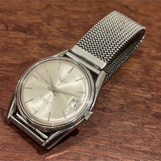 LONGINES(ロンジン)のロンジン コンクエスト　デイト 7171-5 自動巻き ヴィンテージ 稼働品 メンズの時計(腕時計(アナログ))の商品写真