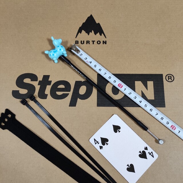 ⑭バートン　step on ステップオン　レバー延長ケーブル　stepon スポーツ/アウトドアのスノーボード(バインディング)の商品写真