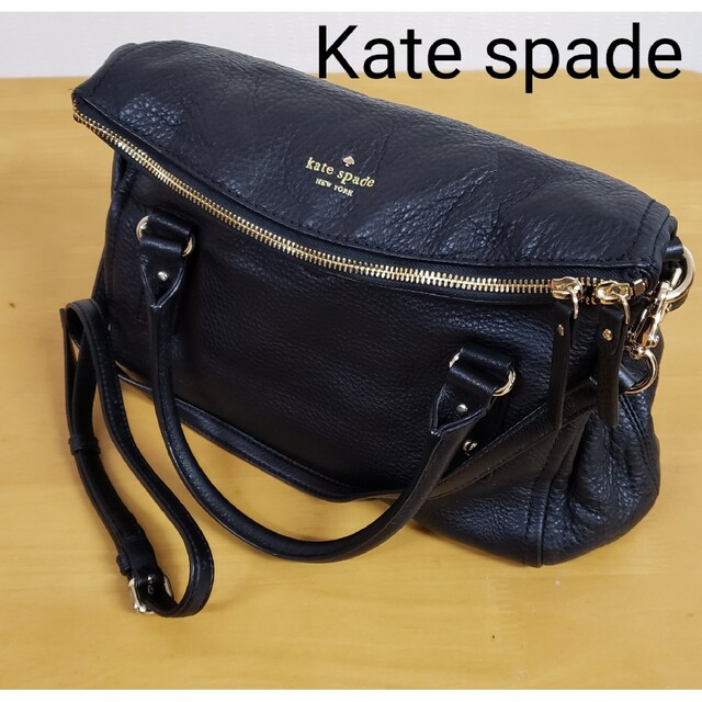 新品】Kate spade ケイトスペード レザーハンド/ショルダーバッグ