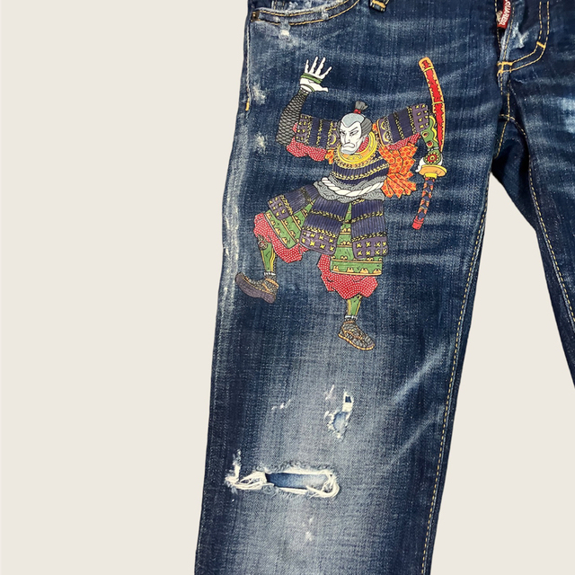 未使用DSQUARED 限定 生天サムライビッグブラザーデニム 超特価激安