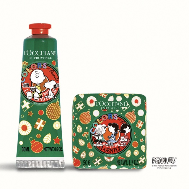 L'OCCITANE(ロクシタン)のSNOOPY フルーティフィグ スノーシア メルシー◆【数量限定】 コスメ/美容のボディケア(ハンドクリーム)の商品写真