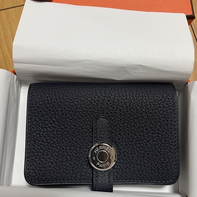 エルメス カードケース ドゴン トリヨンクレマンス U刻印 HERMES 財布