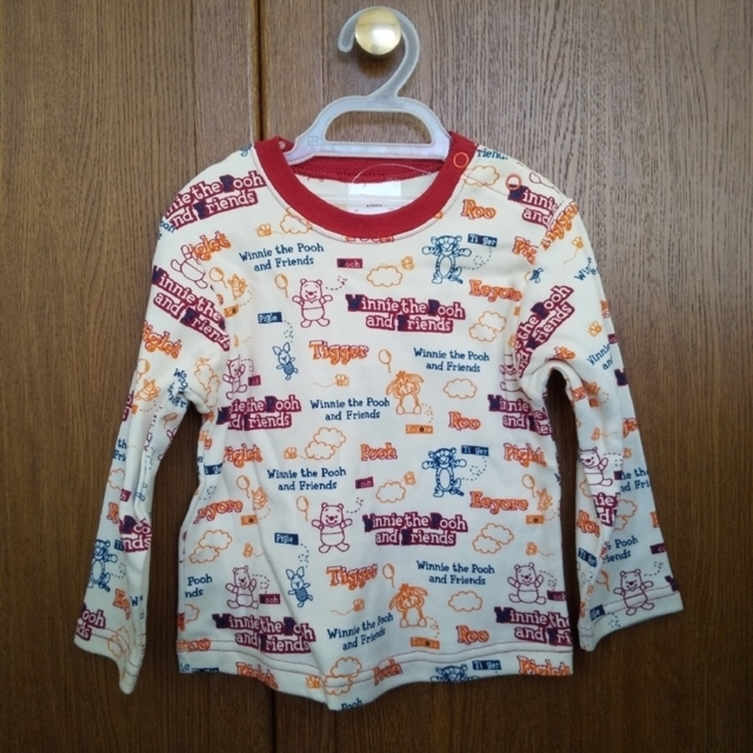 Disney(ディズニー)のくまのプーさん Tシャツ&ワンピース キッズ/ベビー/マタニティのベビー服(~85cm)(ワンピース)の商品写真