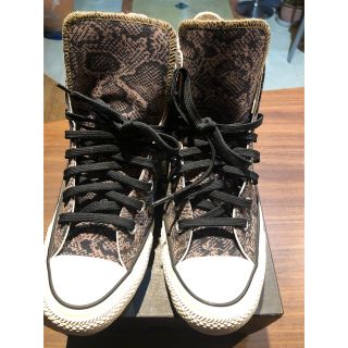 コンバース(CONVERSE)のヘビ柄コンバースハイカットスネーク26cmUS7.5(スニーカー)