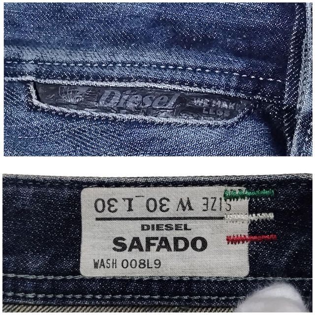 DIESEL - DIESEL ディーゼル SAFADO W30 ダメージ加工 汚し加工 M