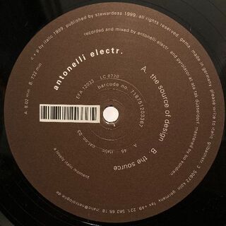 Antonelli Electr. – The Source(レコード針)