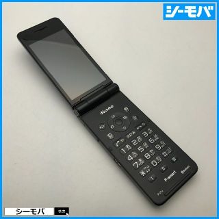 パナソニック(Panasonic)の628 SIMフリー docomo P-01J ブラック◆中古◆(携帯電話本体)