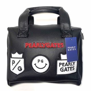 PEARLY GATES - PEARLY GATES パーリーゲイツ カートバッグ ブラック 黒
