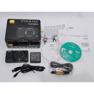 ニコン(Nikon)のNikon ニコン COOLPIX S9300 デジタルカメラ ブラック 黒(コンパクトデジタルカメラ)