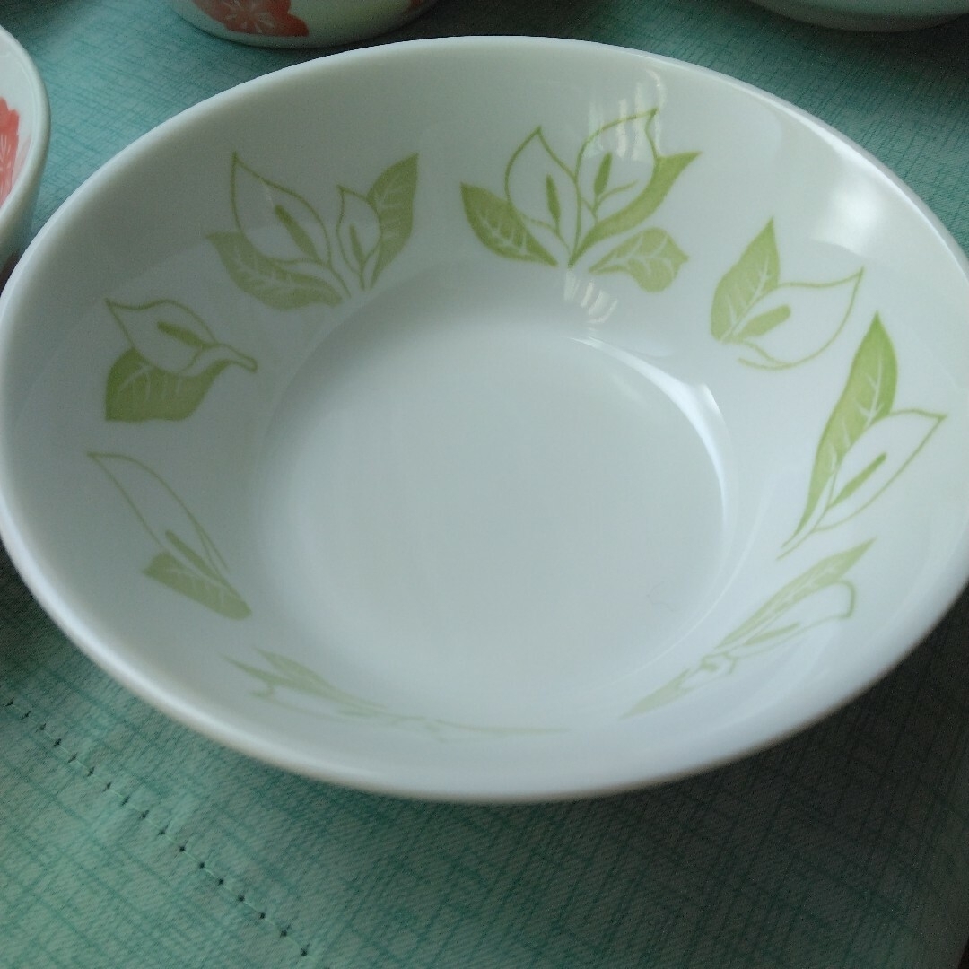 たち吉 - 日糧製パン 北海道の花絵皿（ボウル）「ミズバショウ