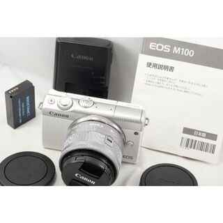 取扱説明書付き！Canon ミラーレス一眼カメラ EOS M100 ボディ ...