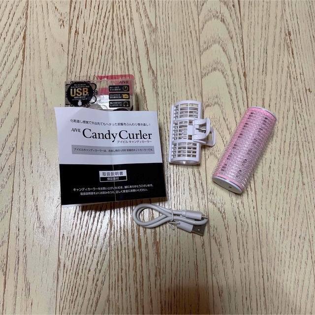AIVIL USB加温式ホットカーラー HCCC-32-PKの通販 by s♡shop|ラクマ アイビル USB加温式 ホットカーラー HCCC-32-PK