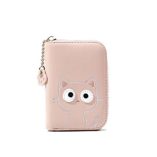 【新品未使用】カードケース　baby cat card case レディースのファッション小物(名刺入れ/定期入れ)の商品写真