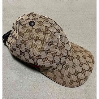 グッチ(Gucci)の【美品】GUCCI ベースボールキャップ　Mサイズ(キャップ)