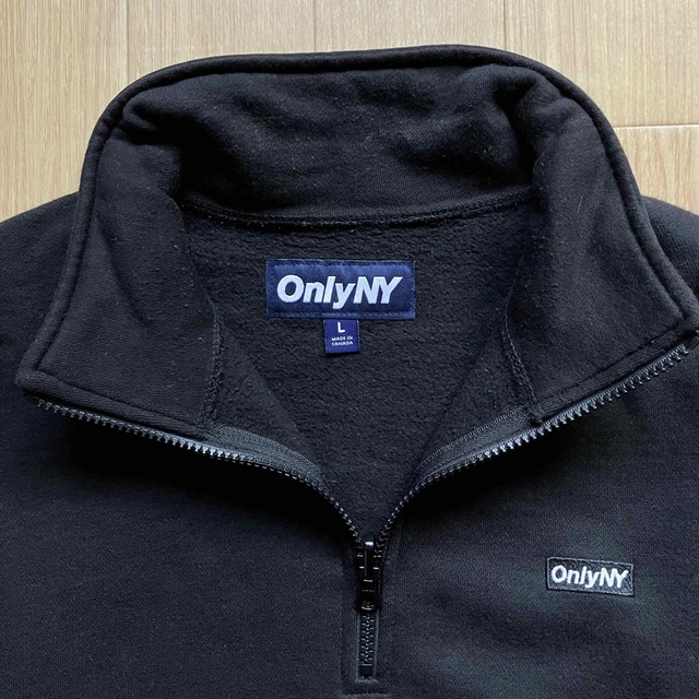 Only NY Logo Quarter Zip Pullover 3