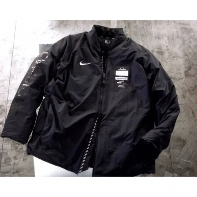 NY購入/NIKE DOUBLE ZIP CAMPIONE ダウン ボンバー L