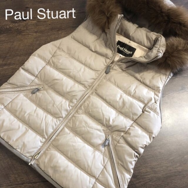 返品不可】 Paul 美品⭐️使用1回⭐️ポールスチュアート ダウンベスト