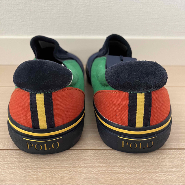 POLO RALPH LAUREN(ポロラルフローレン)の新品 タグ付き ポロ ラルフローレン 26.5 スリッポン スニーカー メンズの靴/シューズ(スリッポン/モカシン)の商品写真