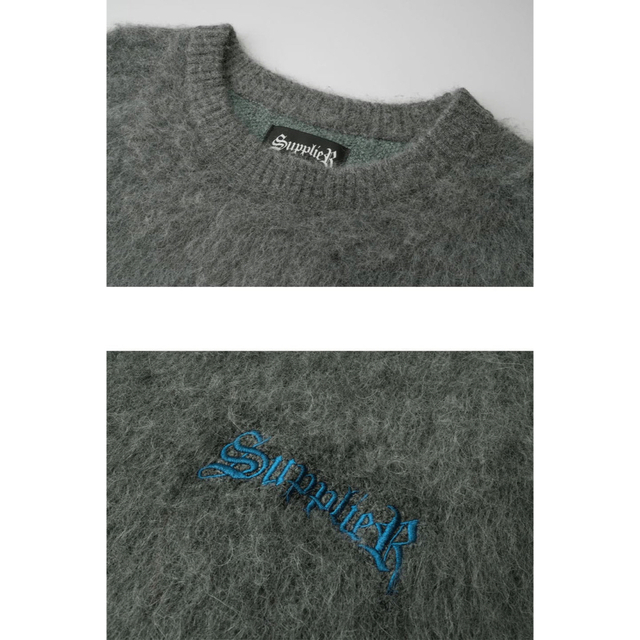SUPPLIER(サプライヤー) CROSS LOGO KNIT クロス ニット