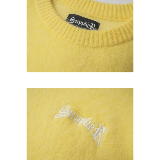 SUPPLIER(サプライヤー) CROSS LOGO KNIT クロス ニット - www