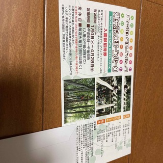 東丹沢グリーンパーク　入園招待券2枚　送料込(遊園地/テーマパーク)